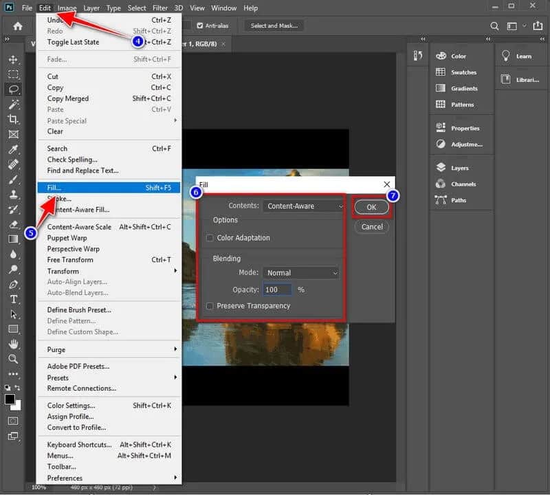 Jak usunąć znak wodny z zdjęcia w Photoshopie? Poradnik AI i klasycznych metod